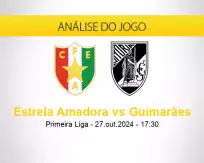 Prognóstico Estrela Amadora Guimarães (27 outubro 2024)