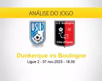Prognóstico Dunkerque Boulogne (07 novembro 2025)