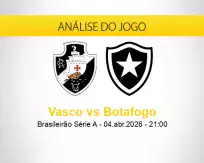 Prognóstico Vasco Botafogo (04 abril 2026)
