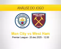 Prognóstico Man City West Ham (20 dezembro 2025)