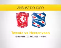 Prognóstico Twente Heerenveen (07 fevereiro 2026)