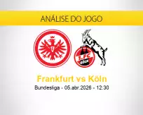Prognóstico Frankfurt Köln (05 abril 2026)