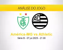 Prognóstico América-MG Athletic (07 julho 2025)