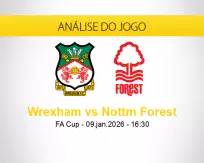 Prognóstico Wrexham Nottm Forest (09 janeiro 2026)