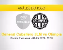 Prognóstico General Caballero JLM Olimpia (01 dezembro 2023)