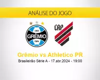 Prognóstico Grêmio Athletico PR (17 abril 2024)