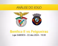 Prognóstico Benfica II Felgueiras (22 dezembro 2024)