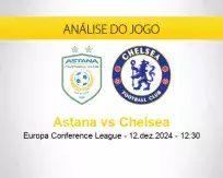 Prognóstico Astana Chelsea (12 dezembro 2024)