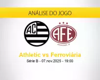Prognóstico Athletic Ferroviária (07 novembro 2025)