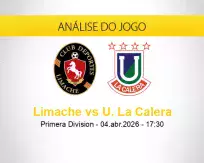 Prognóstico Limache U. La Calera (04 abril 2026)
