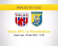 Prognóstico Volos NFC Panaitolikos (20 dezembro 2025)
