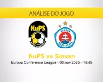 Prognóstico KuPS Slovan (06 novembro 2025)
