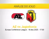 Prognóstico AZ Jagiellonia (18 dezembro 2025)