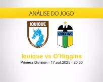 Prognóstico Iquique O'Higgins (17 outubro 2025)