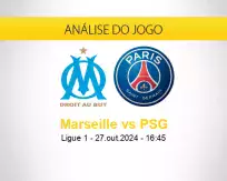 Prognóstico Marseille PSG (27 outubro 2024)