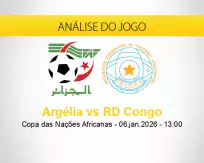 Prognóstico Argélia RD Congo (06 janeiro 2026)