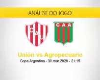 Prognóstico Unión Agropecuario (30 março 2026)