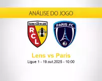 Prognóstico Lens Paris (19 outubro 2025)