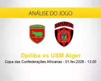 Prognóstico Djoliba USM Alger (01 fevereiro 2026)