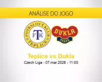 Prognóstico Teplice Dukla (07 março 2026)