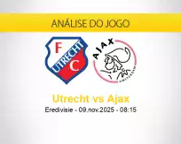 Prognóstico Utrecht Ajax (09 novembro 2025)