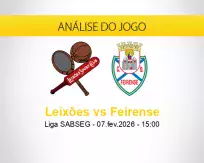 Prognóstico Leixões Feirense (07 fevereiro 2026)