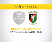 Prognóstico Bangor Glentoran (28 novembro 2025)