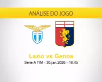 Prognóstico Lazio Genoa (30 janeiro 2026)