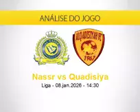 Prognóstico Nassr Quadisiya (08 janeiro 2026)