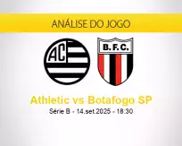 Prognóstico Athletic Botafogo SP (14 setembro 2025)