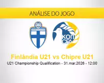 Prognóstico Finlândia U21 Chipre U21 (31 março 2026)