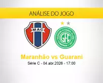 Prognóstico Maranhão Guarani (04 abril 2026)