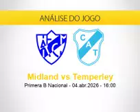 Prognóstico Midland Temperley (04 abril 2026)