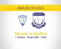 Prognóstico Omonia Apollon (30 janeiro 2026)