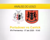 Prognóstico Portadown Carrick (07 abril 2026)