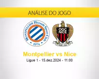 Prognóstico Montpellier Nice (15 dezembro 2024)