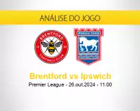 Prognóstico Brentford Ipswich (26 outubro 2024)