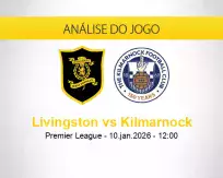 Prognóstico Livingston Kilmarnock (10 janeiro 2026)