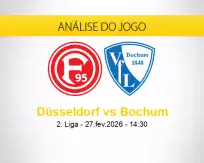Prognóstico Düsseldorf Bochum (27 fevereiro 2026)