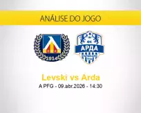 Prognóstico Levski Arda (09 abril 2026)