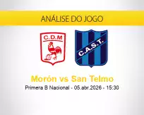 Prognóstico Morón San Telmo (05 abril 2026)