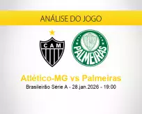 Prognóstico Atlético-MG Palmeiras (28 janeiro 2026)