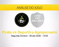 Prognóstico Pirata Deportiva Agropecuaria (06 abril 2026)
