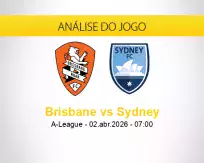 Prognóstico Brisbane Sydney (02 abril 2026)