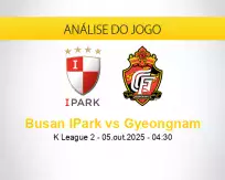 Prognóstico Busan IPark Gyeongnam (05 outubro 2025)
