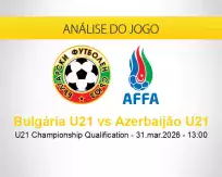 Prognóstico Bulgária U21 Azerbaijão U21 (31 março 2026)