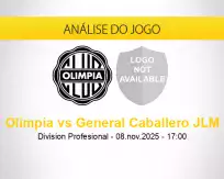 Prognóstico Olimpia General Caballero JLM (08 novembro 2025)