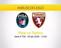 Prognóstico Pisa Torino (05 abril 2026)