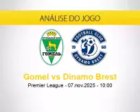Prognóstico Gomel Dinamo Brest (07 novembro 2025)