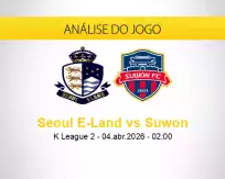 Prognóstico Seoul E-Land Suwon (04 abril 2026)